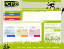 Tablet Screenshot of pcpc.fr